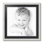 ArtToFrames 24x24" Matted Picture Frame with 20x20" Single Mat Photo Opening Framed in 1.25" White and 2" Mat (FWM-4098-24x24)